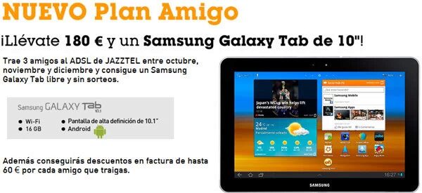 Plan Amigo Galaxy Tab