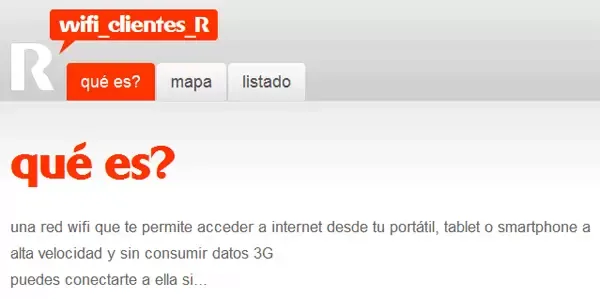 Red WiFi de clientes de R