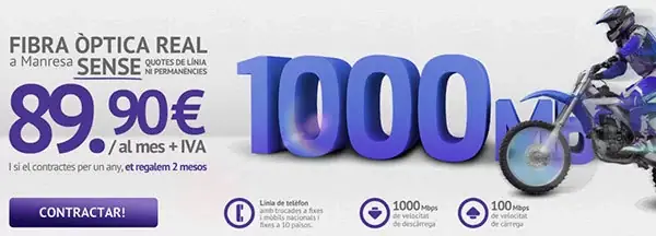 1000 Mb de Fibracat