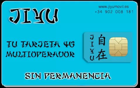 Tarjeta SIM de Jiyu