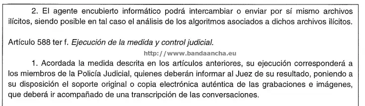 Artículo 588 de la Ley de Enjuiciamiento Criminal