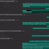 He intentado a través de wasap y este es el resultado…me…