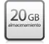 20 GB de almacenamiento en lU00ednea.