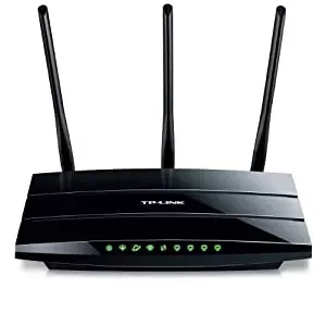 TP-Link TD-W8970 - Módem ADSL (N 300Mbps, Gigabit, ADSL2 +, Soporte VPN), negro