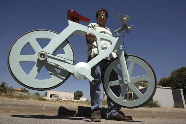 DNP Carboard bicicleta cerca de la producción en masa, tiene un potencial de cambiar el transporte personal